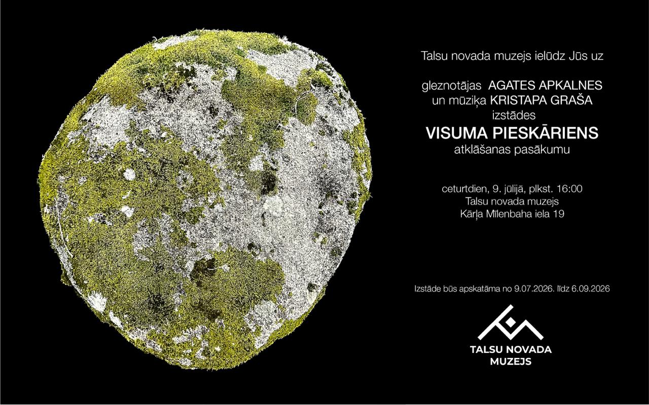 Talsos atklās multimediālu izstādi “Visuma pieskāriens”