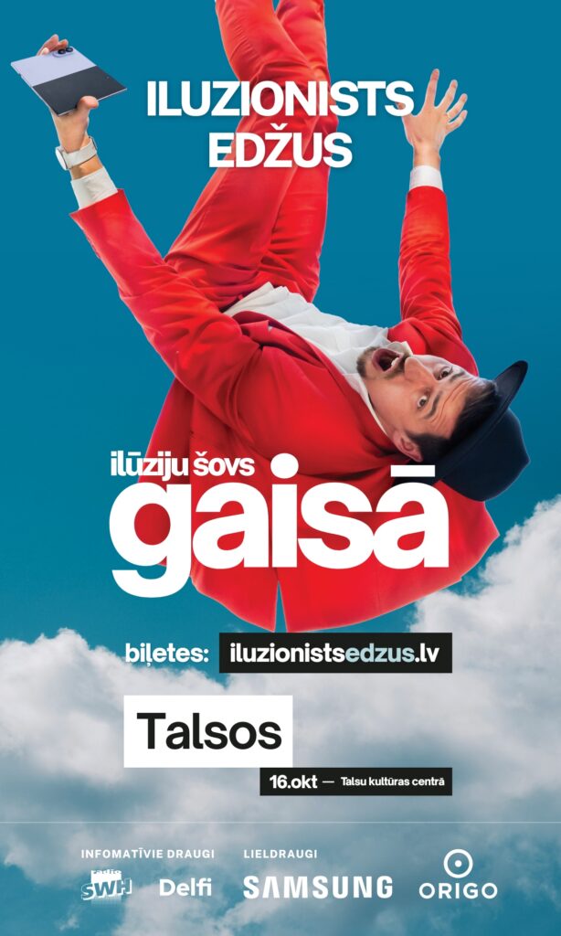 Iluzionists Edžus 16.oktobrī