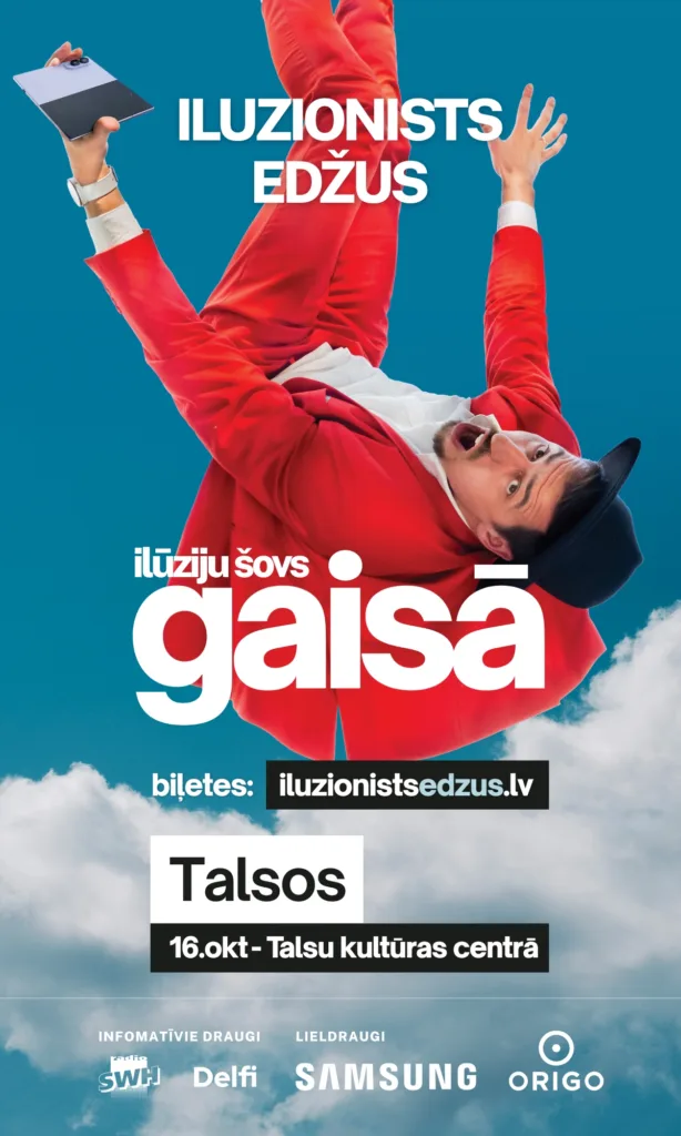 Iluzionists Edžus 16.oktobrī