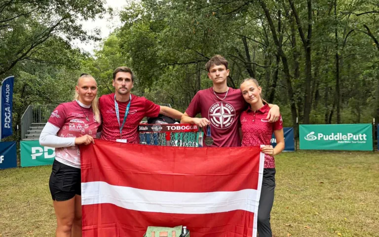 Raineram Balodim vēsturisks sudrabs pasaules čempionātā disku golfā