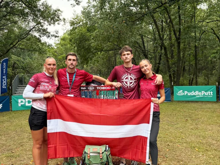 Raineram Balodim vēsturisks sudrabs pasaules čempionātā disku golfā