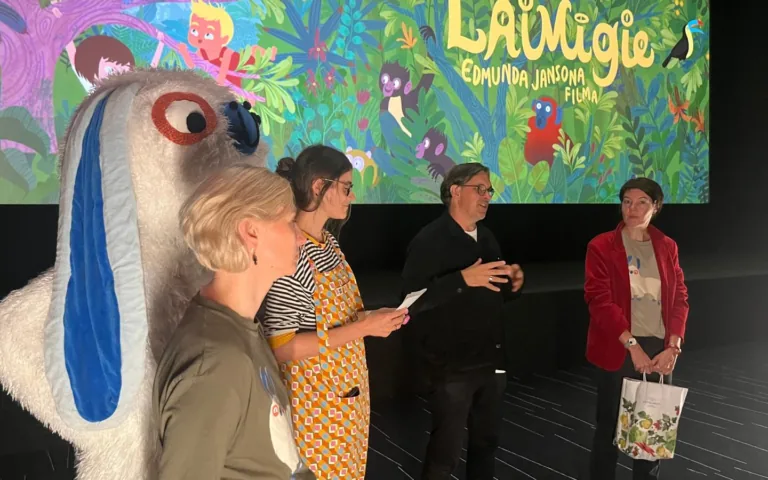 Animācijas filmas “Laimīgie” radošā komanda aicina uz īpašu seansu Talsos