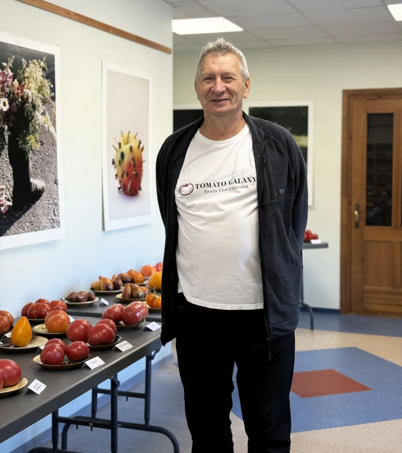 Valda Pūliņa tomātu izstāde Valdemārpilī
