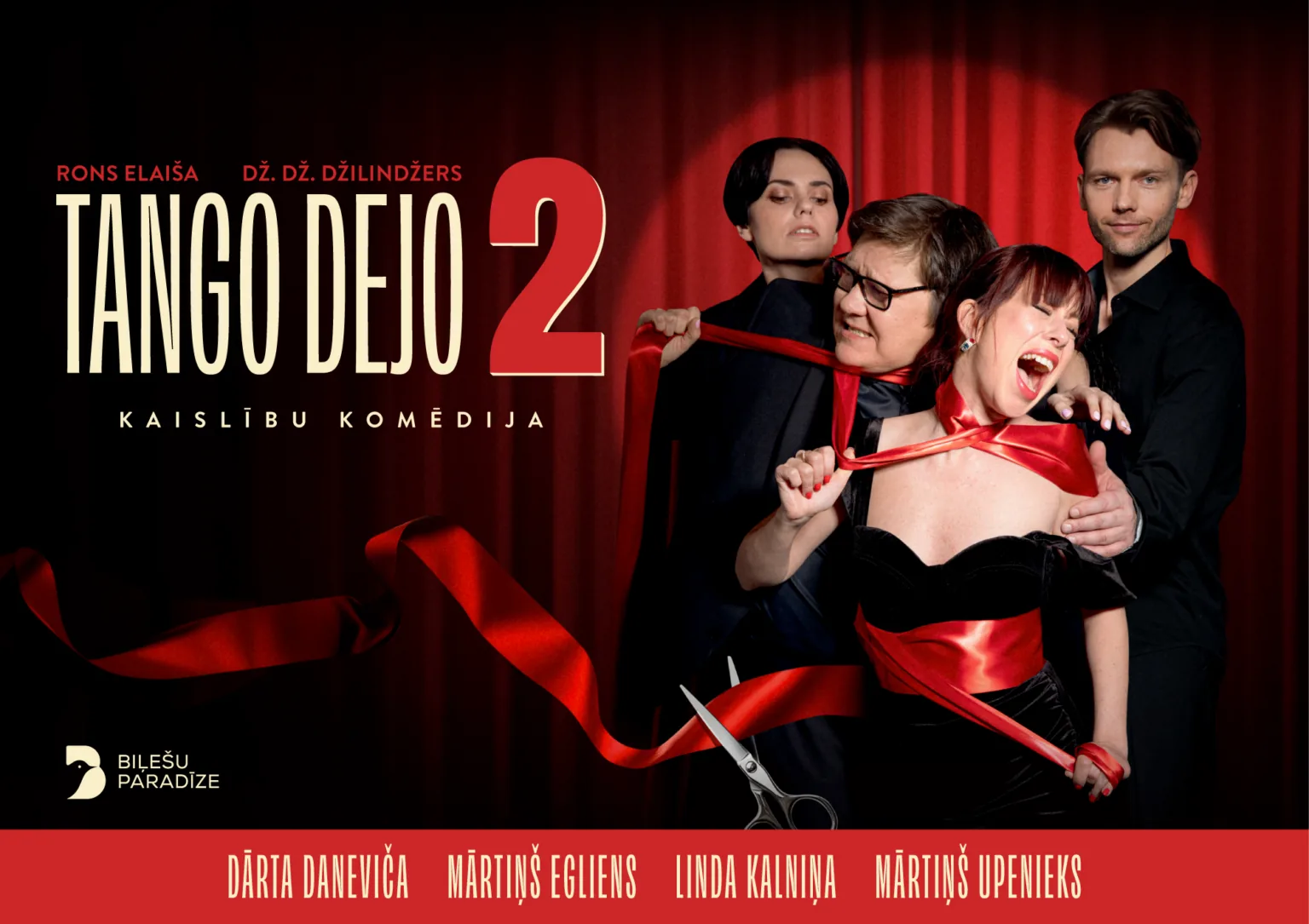 Talsos viesosies Dž. Dž. Džilindžera kaislību komēdija «TANGO DEJO 2»